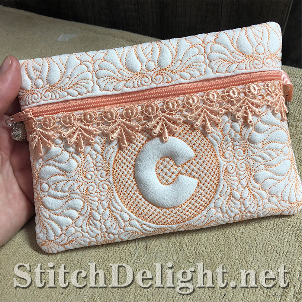 SDS1506 ITH Quilted Zipper Bags 2