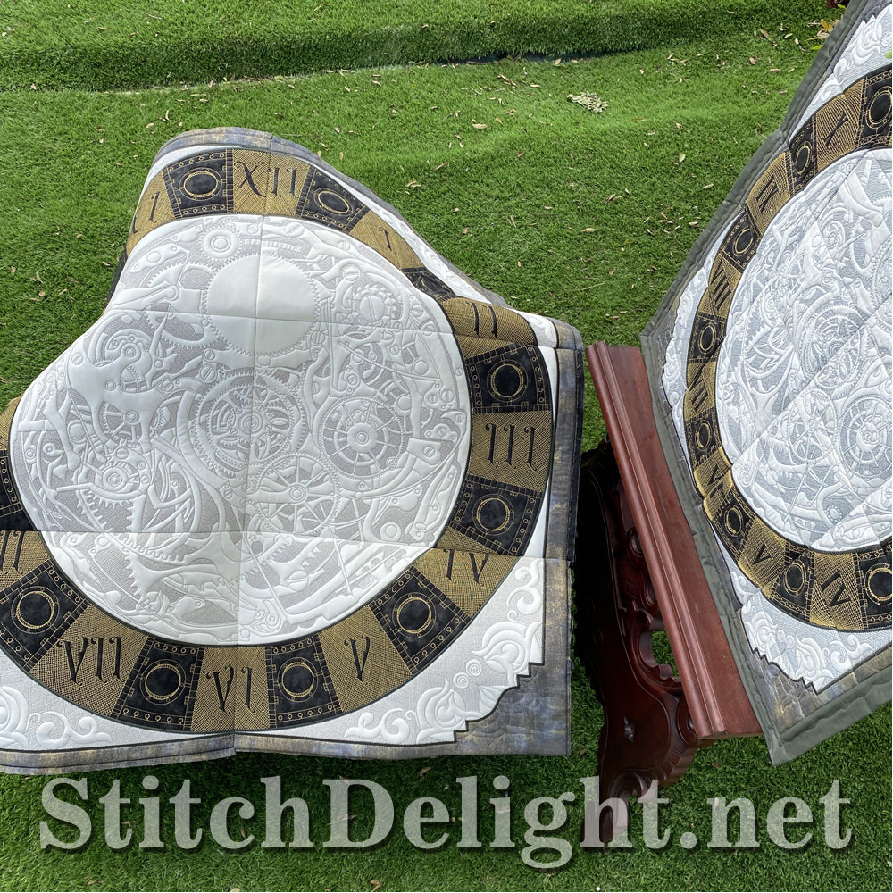 HOE0090 Gears of Time Quilt
