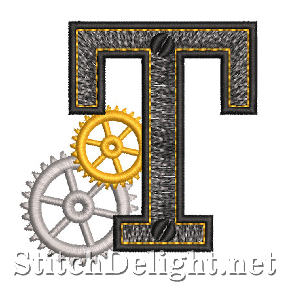 SDS1466 Steampunk Font T