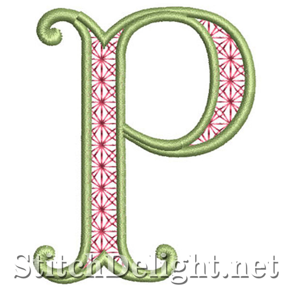 SDS1153 Trinity-lettertype P