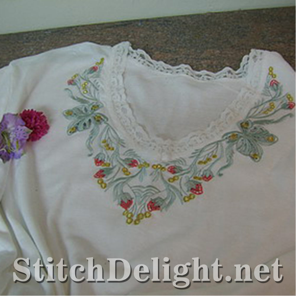 SD0501 Cutwork Neckline