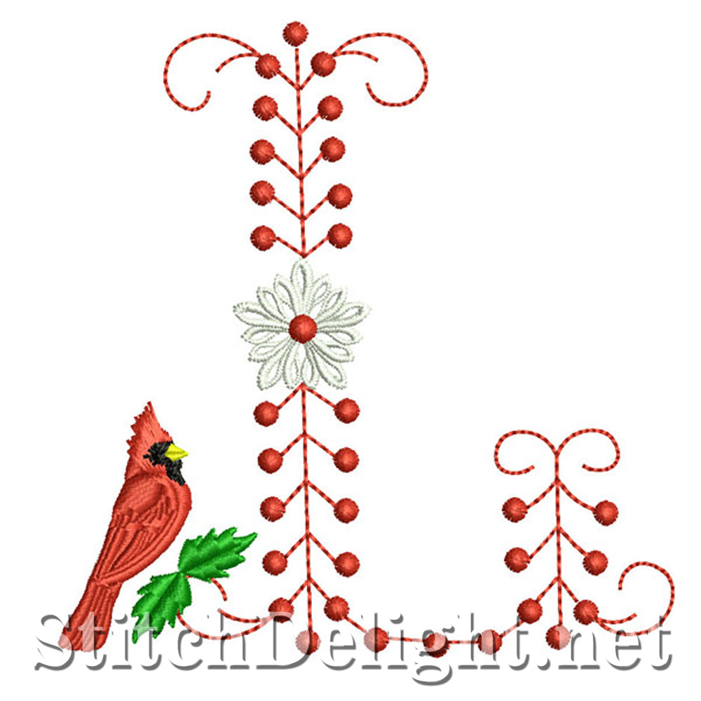 SDS1124 Christmas Font L