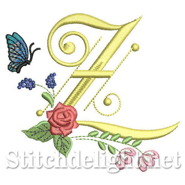 SDS0294 Deco Floral Font