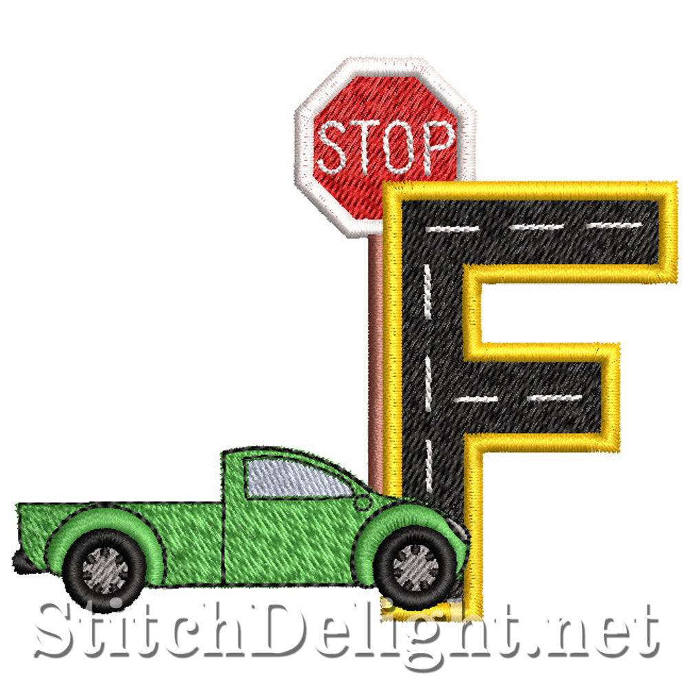 SDS1367 Cars Font F