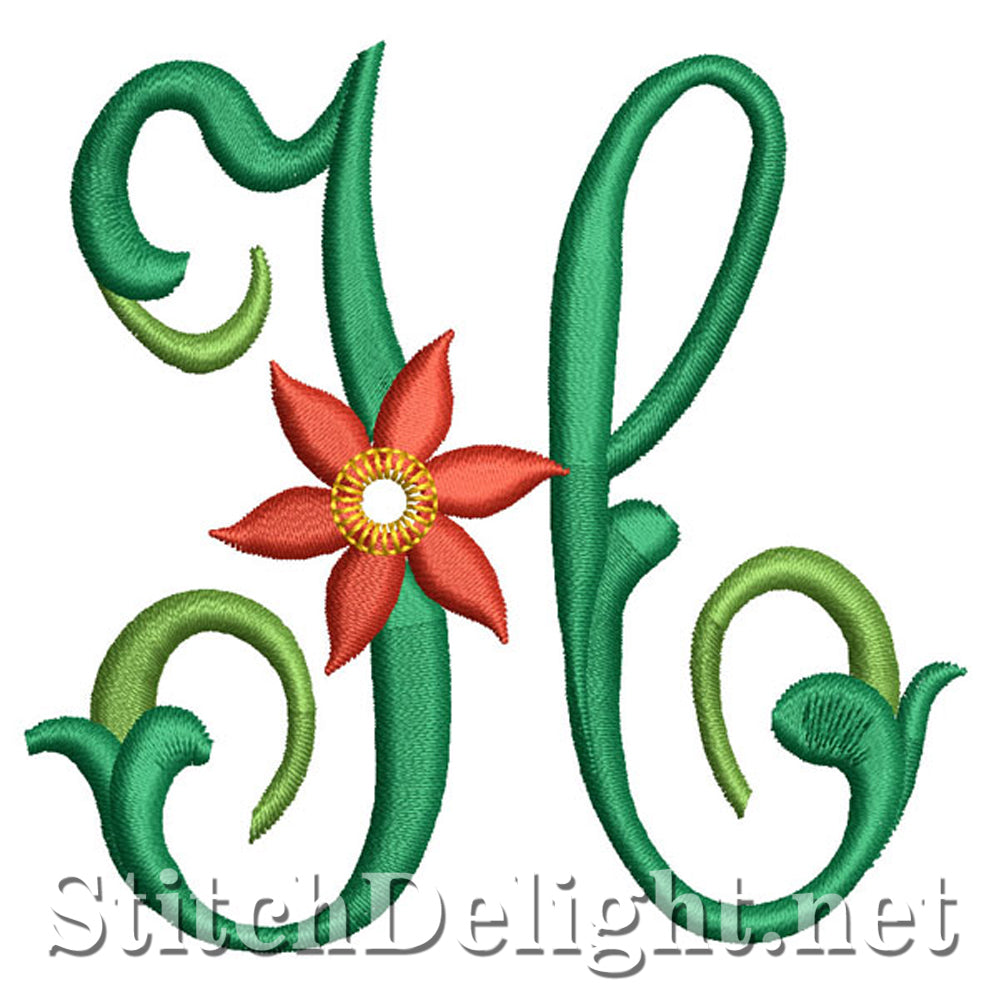 SDS1119 Poinsettia Font H