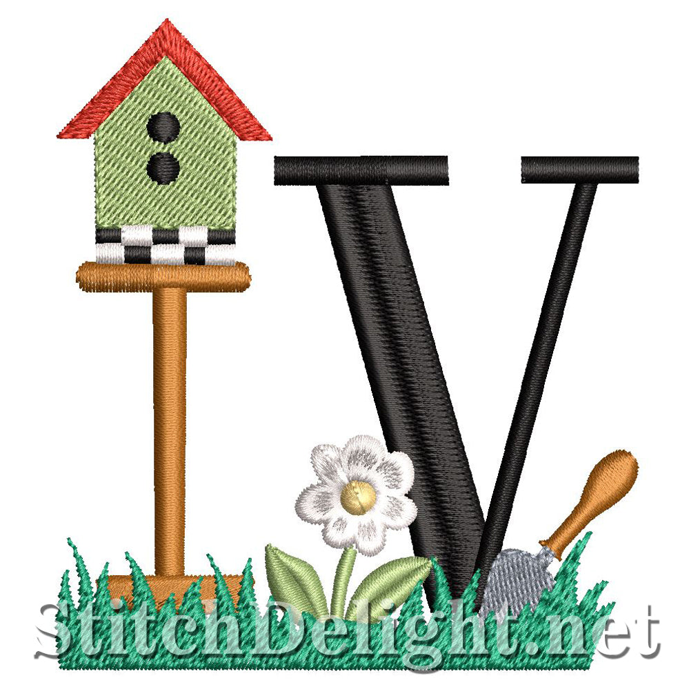 SDS1748 Spring Garden Font V