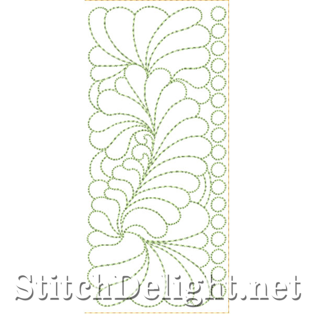 SDS0735 Sashing Feather Quilt Patterns