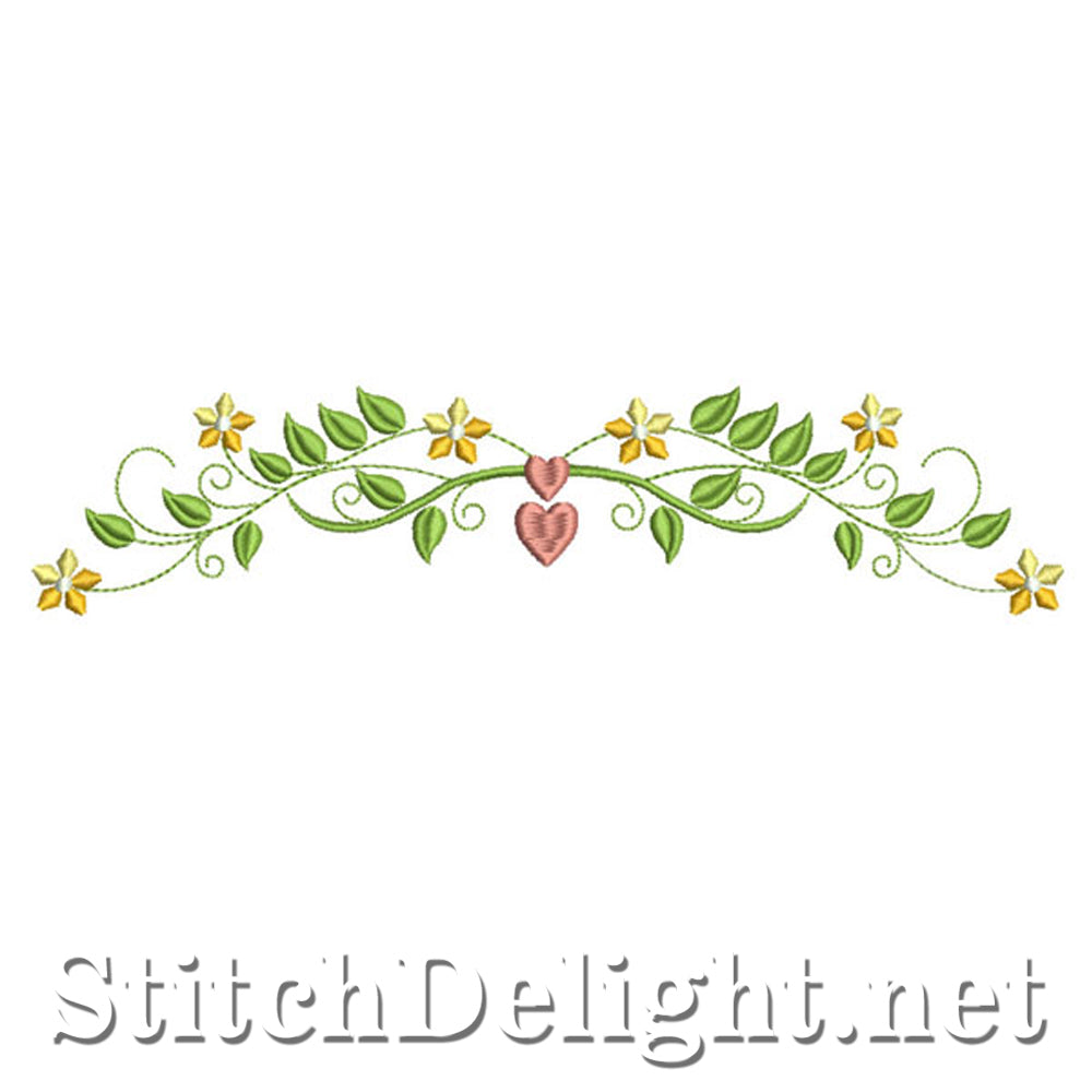 SDS0879 Floral Border