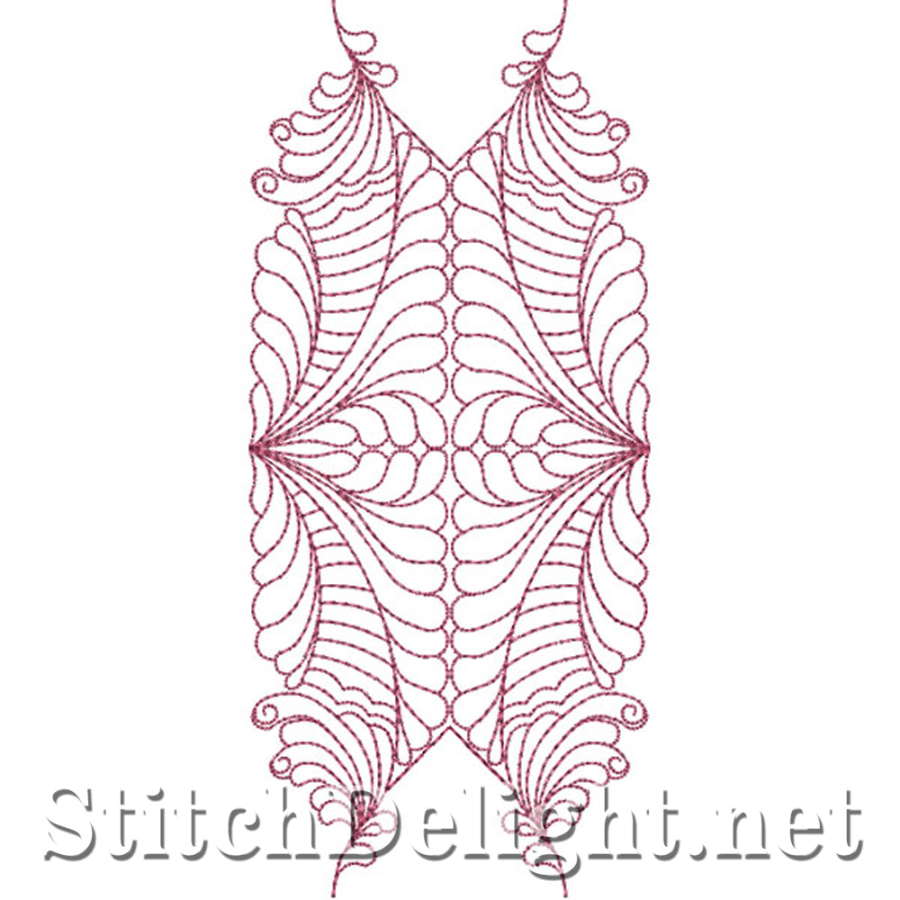 SDS0734 Feather Quilt Patterns