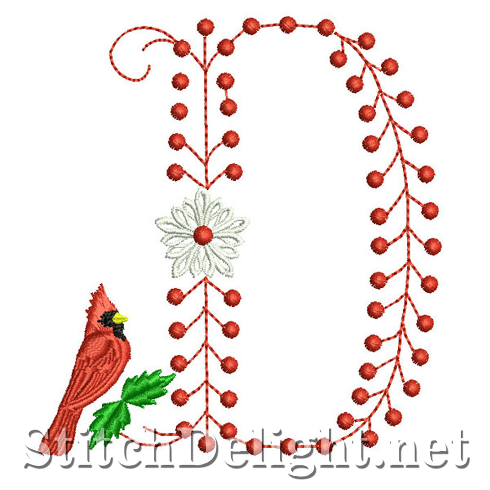 SDS1124 Christmas Font D