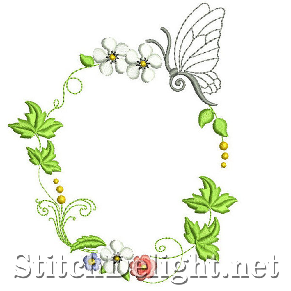 SDS0321 Floral Frame