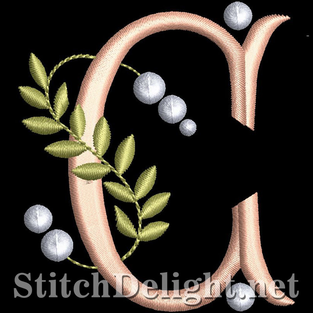 SDS0793 Leafy Font C