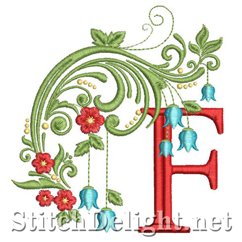 SDS1254 Blue Bell Font F