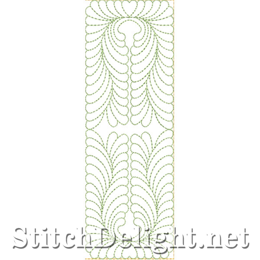 SDS0735 Sashing Feather Quilt Patterns