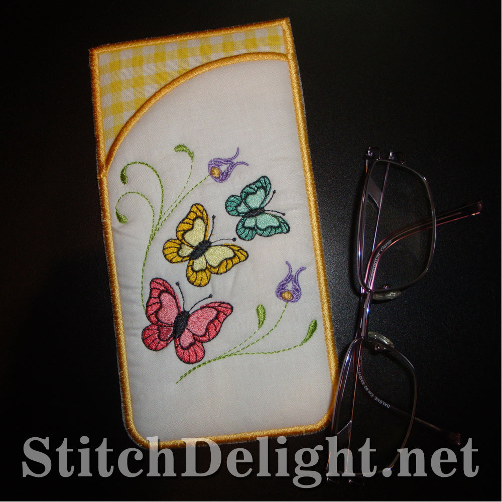 <transcy>Étui à lunettes SD1221 Papillon</transcy>