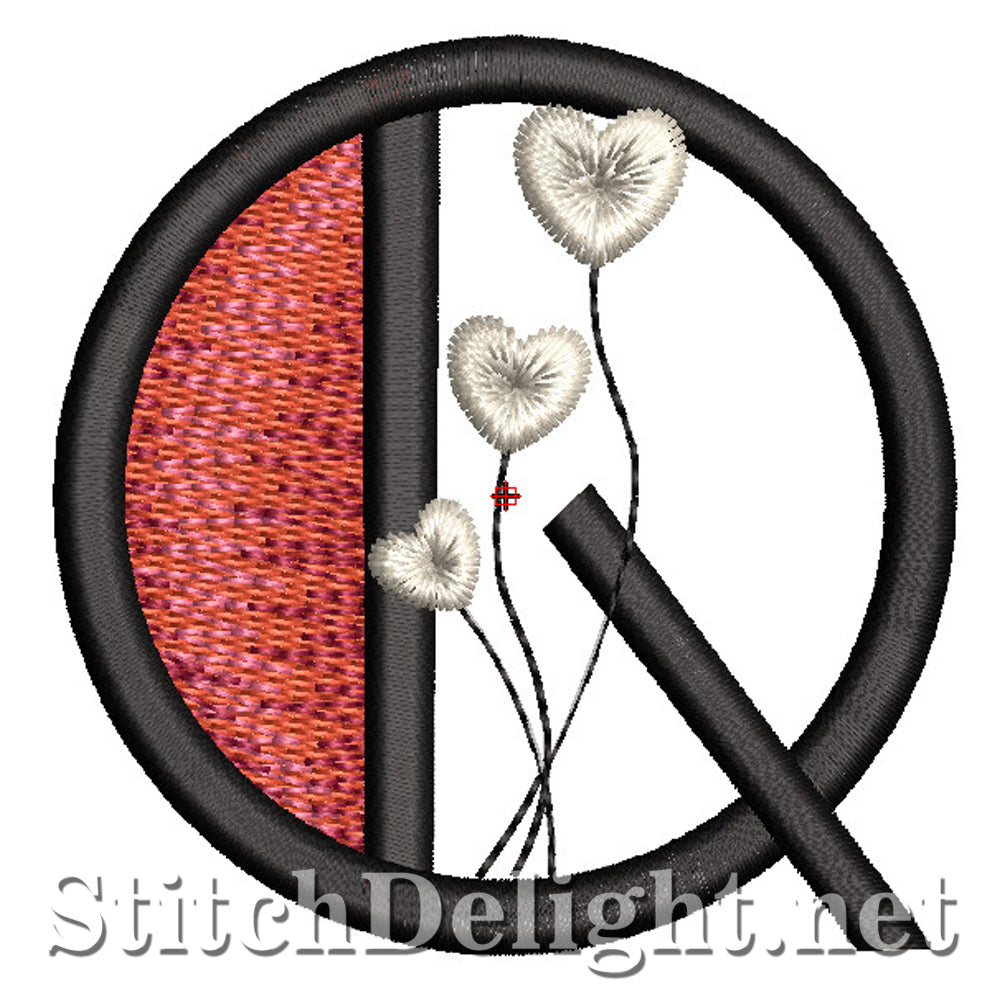 SDS1560 Loving Hearts Font Q