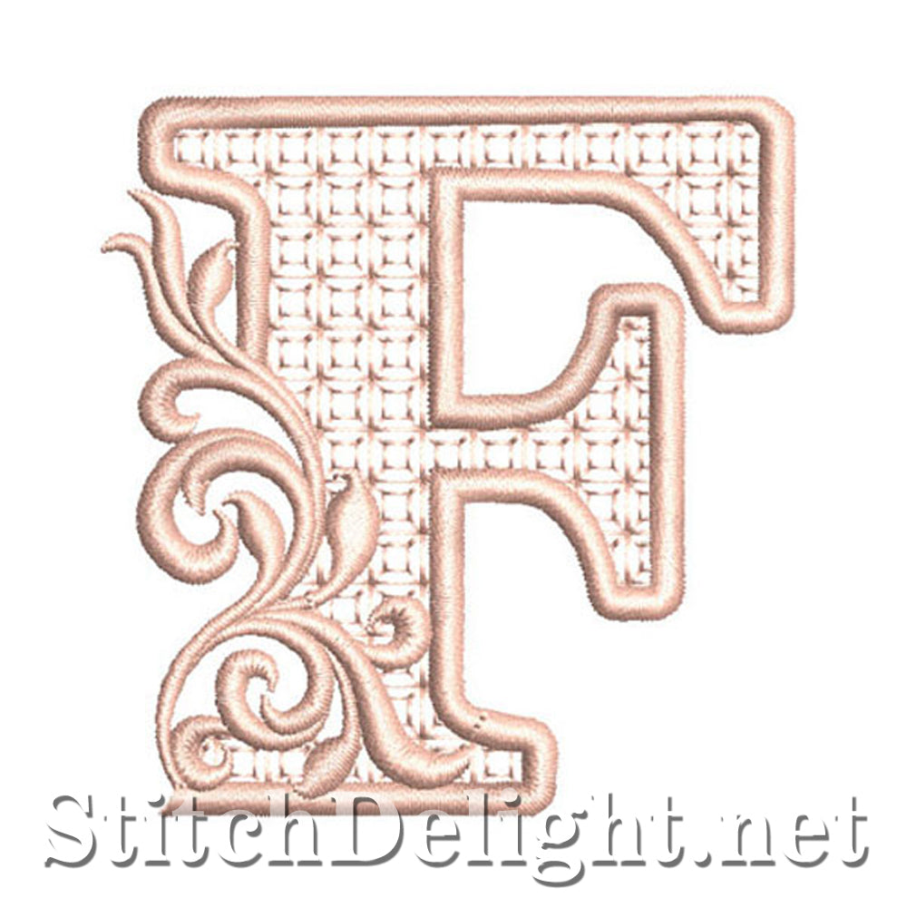 SDS1141 Fancy Block Font F