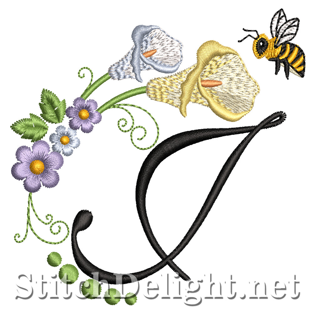 SDS2601 Spring Blossom Font J