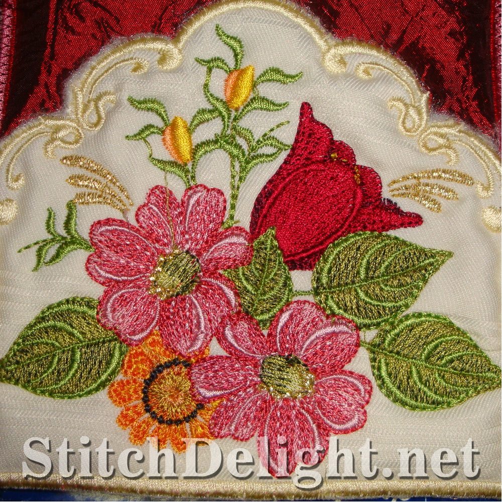 SD1131 Victoriana Square Tissue Box Cover