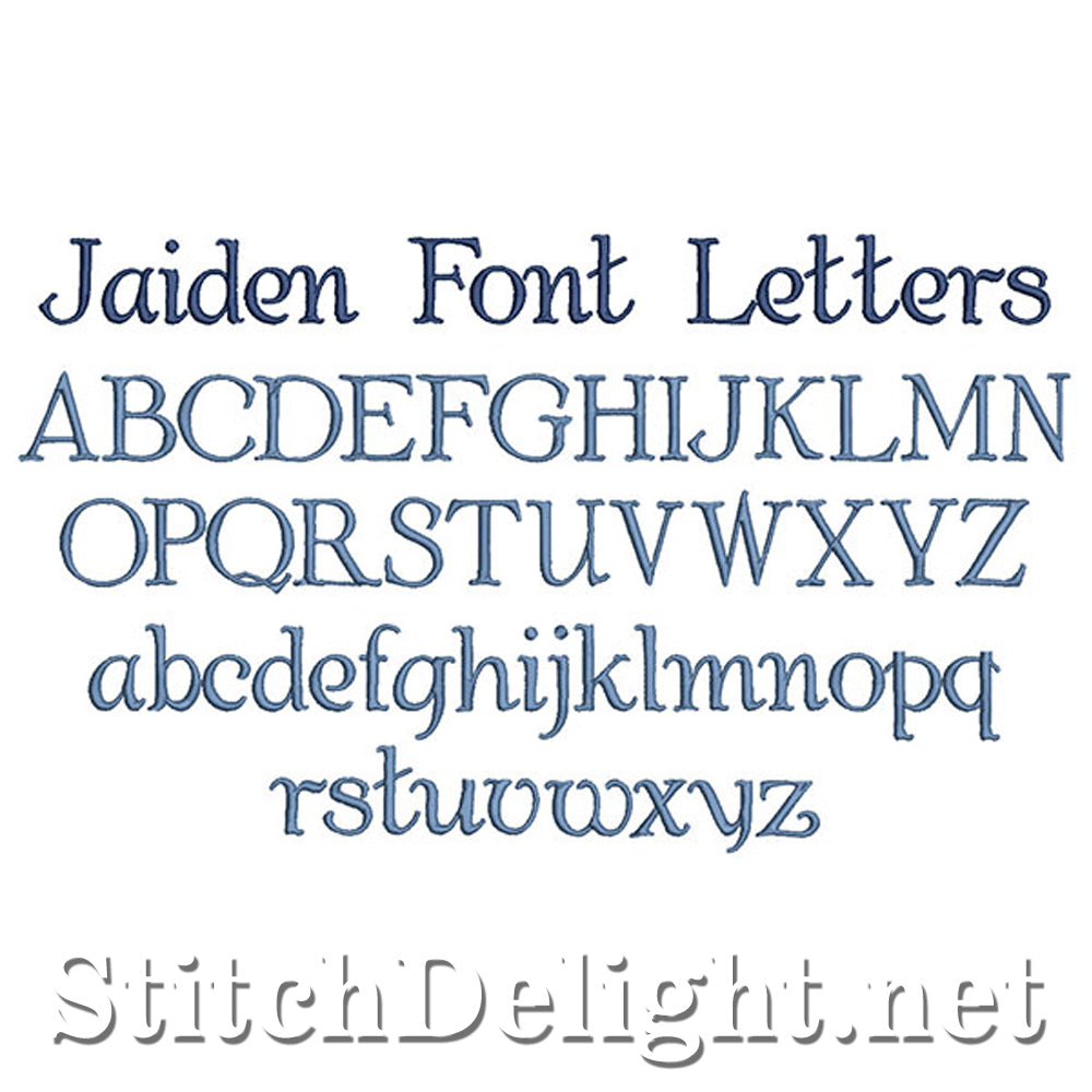 SDS1339 Jaiden Font