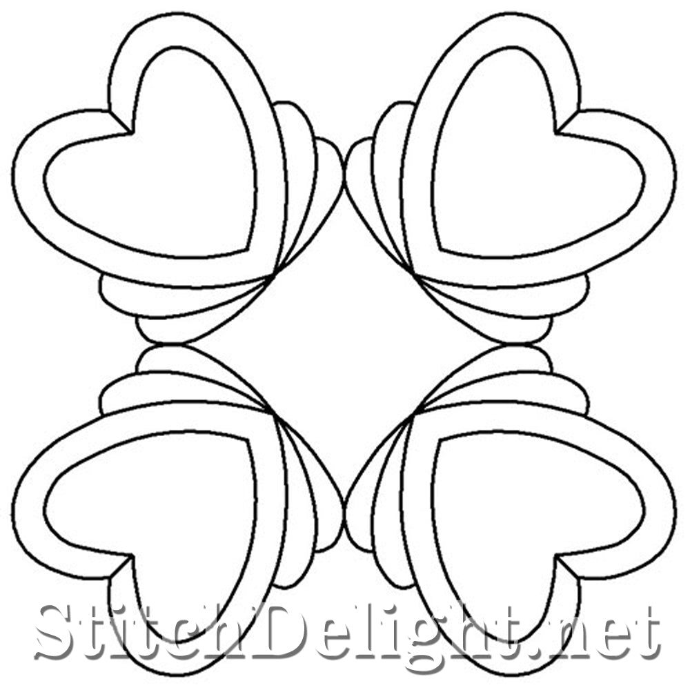 SDS4026 Heart Square