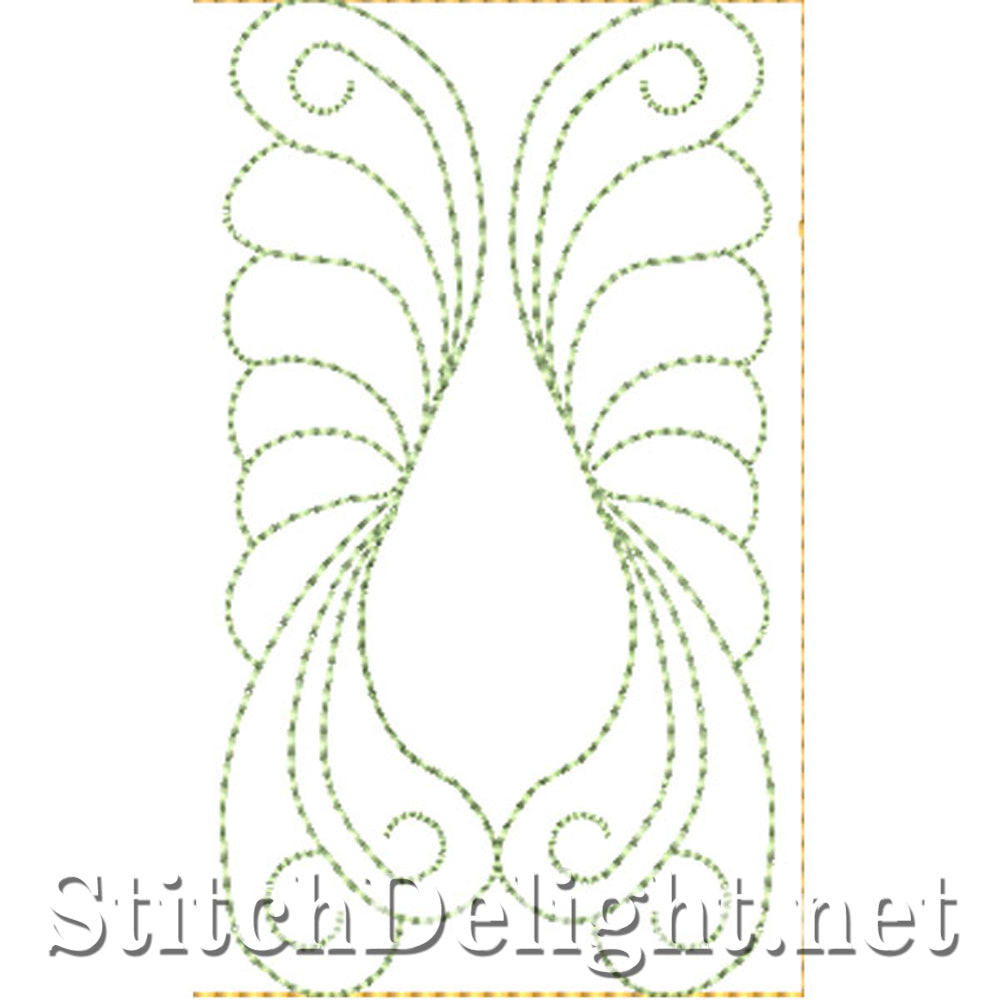 SDS0735 Sashing Feather Quilt Patterns
