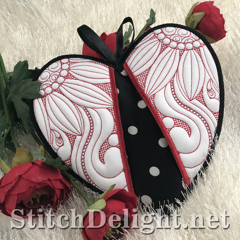 SDS1413 Heart Pot Holders