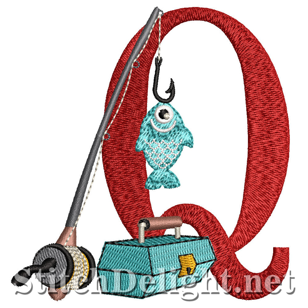 SDS1527 Let go Fish Font Q