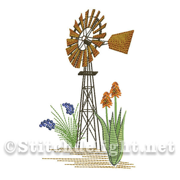 <transcy>SDS0574 Windmühle und Aloe</transcy>