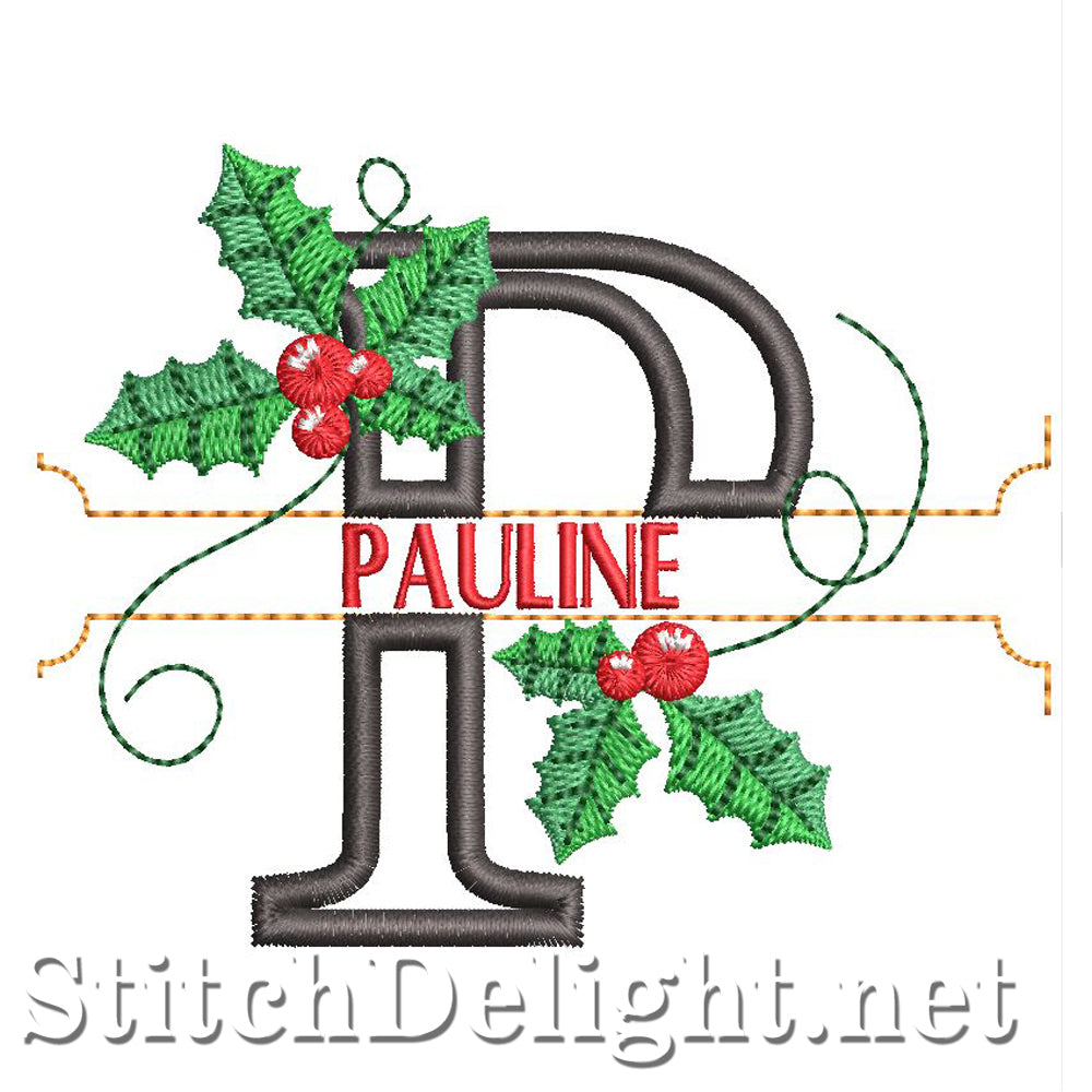 HOE0038 Festive Name Pauline