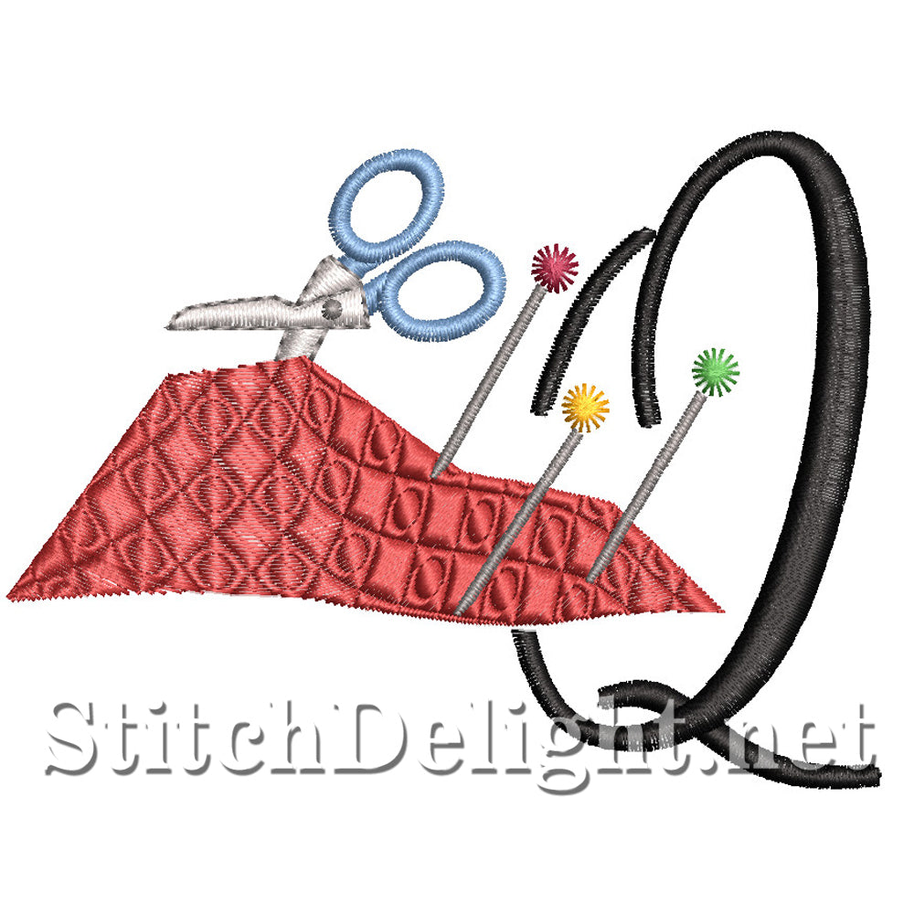 SDS1723 Sewing Font Q