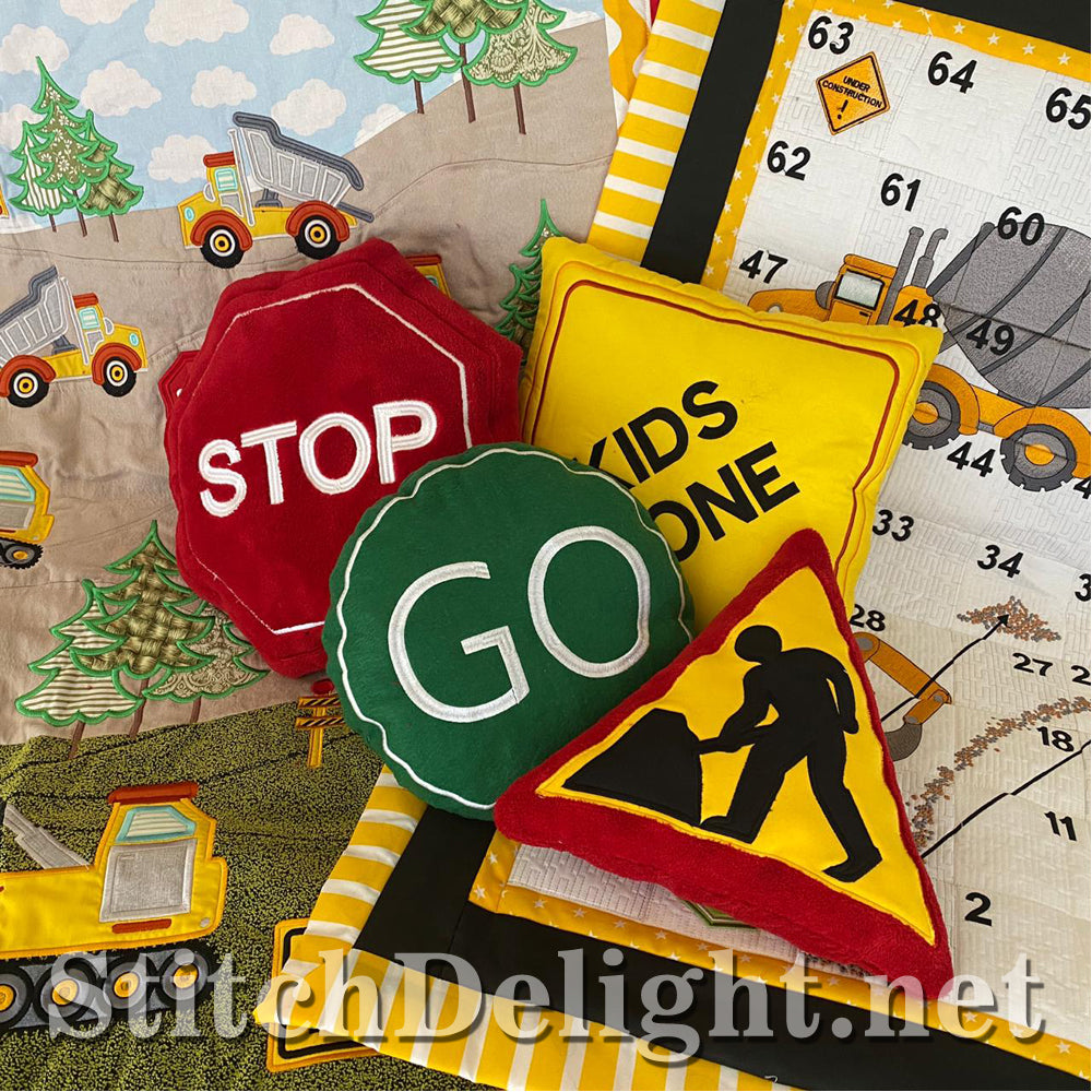 SD1519 Construction Pillows