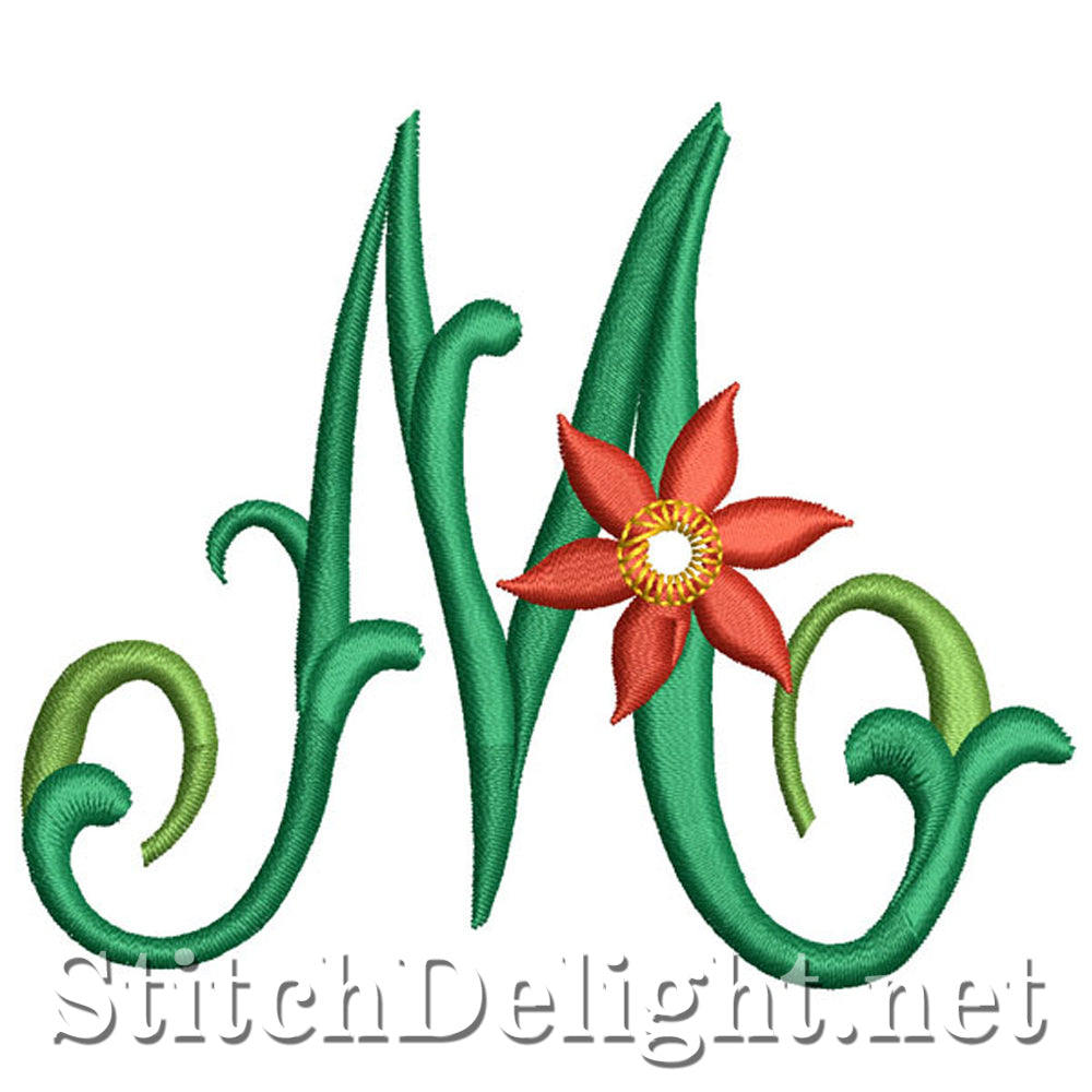 SDS1119 Poinsettia-lettertype M