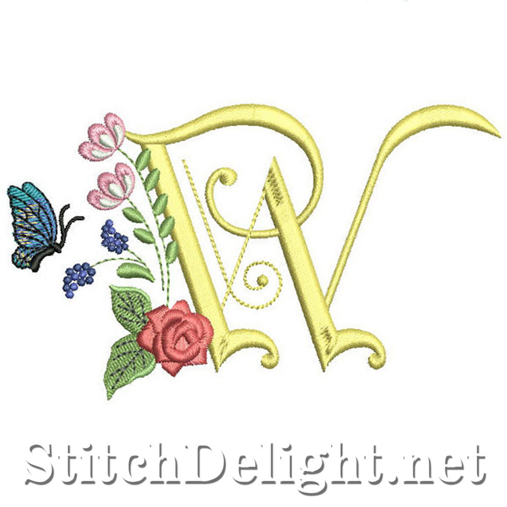 SDS0317 Deco Floral Police W