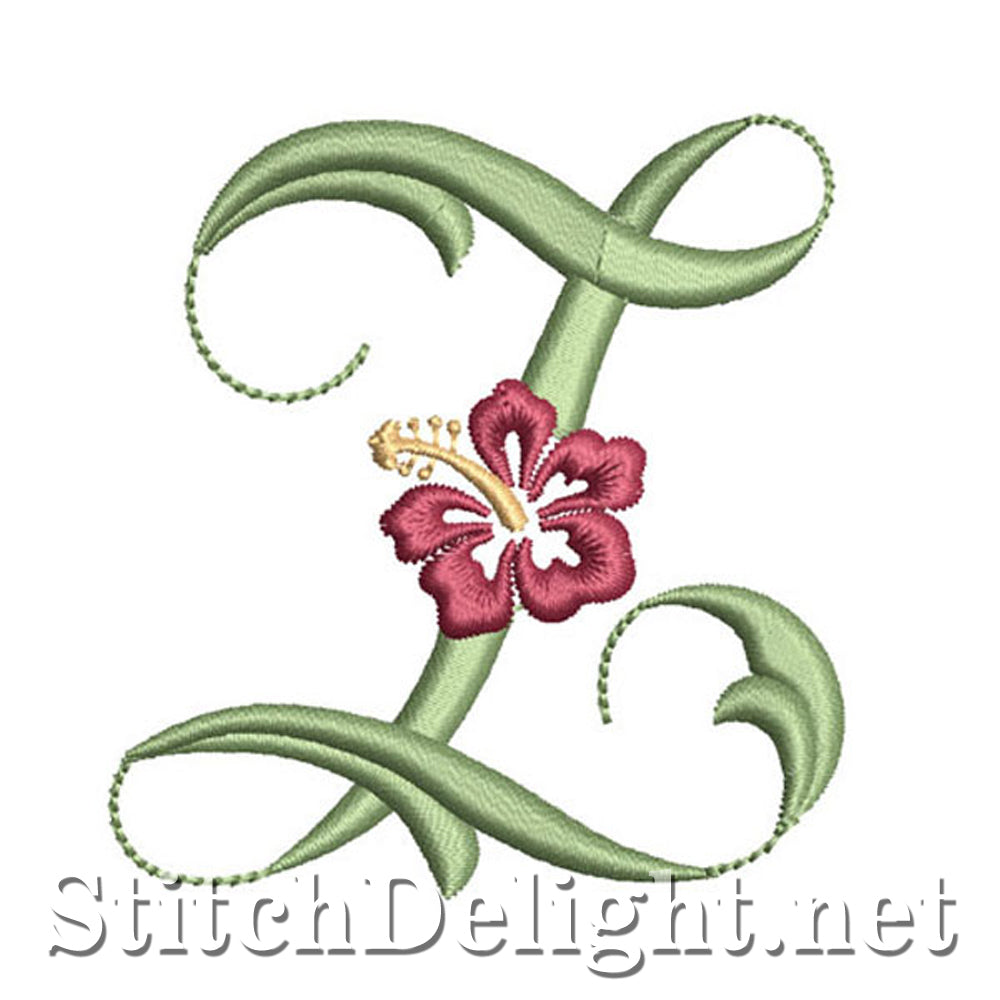 SDS1143 Hibiscus Font Z