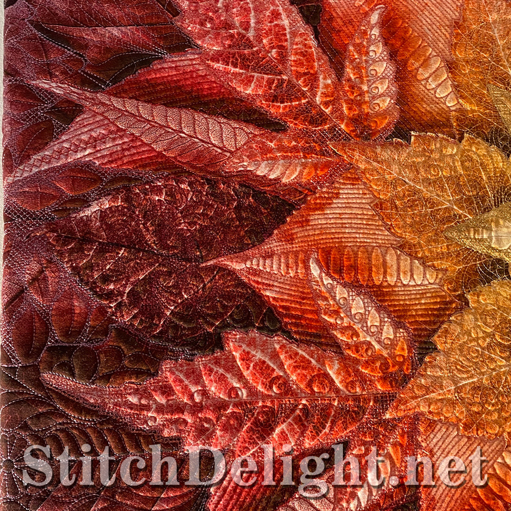 SDS1747 Leafy Surprise (VERSION MACHINE À BRODER)