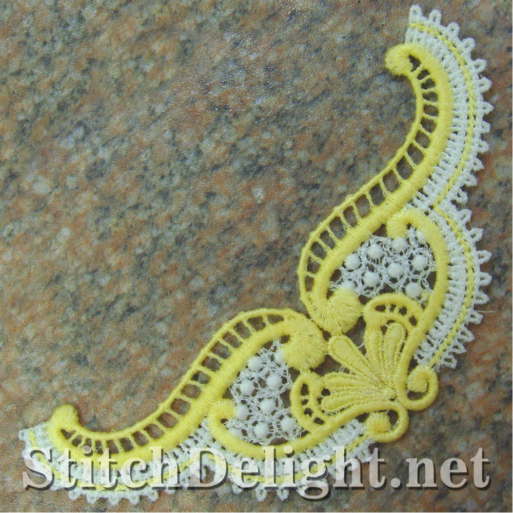 SD0636 Battenburg Lace Corners
