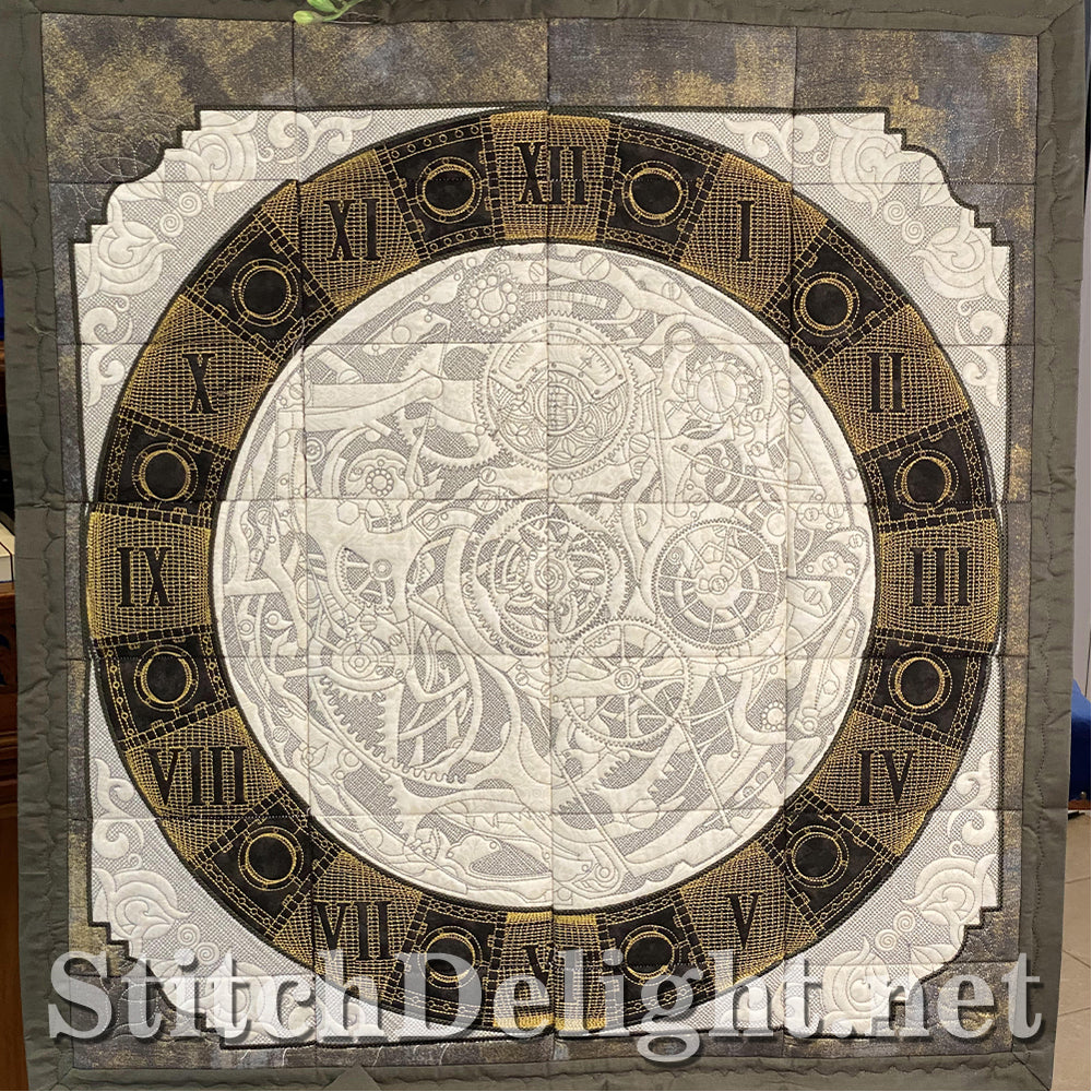 HOE0090 Gears of Time Quilt