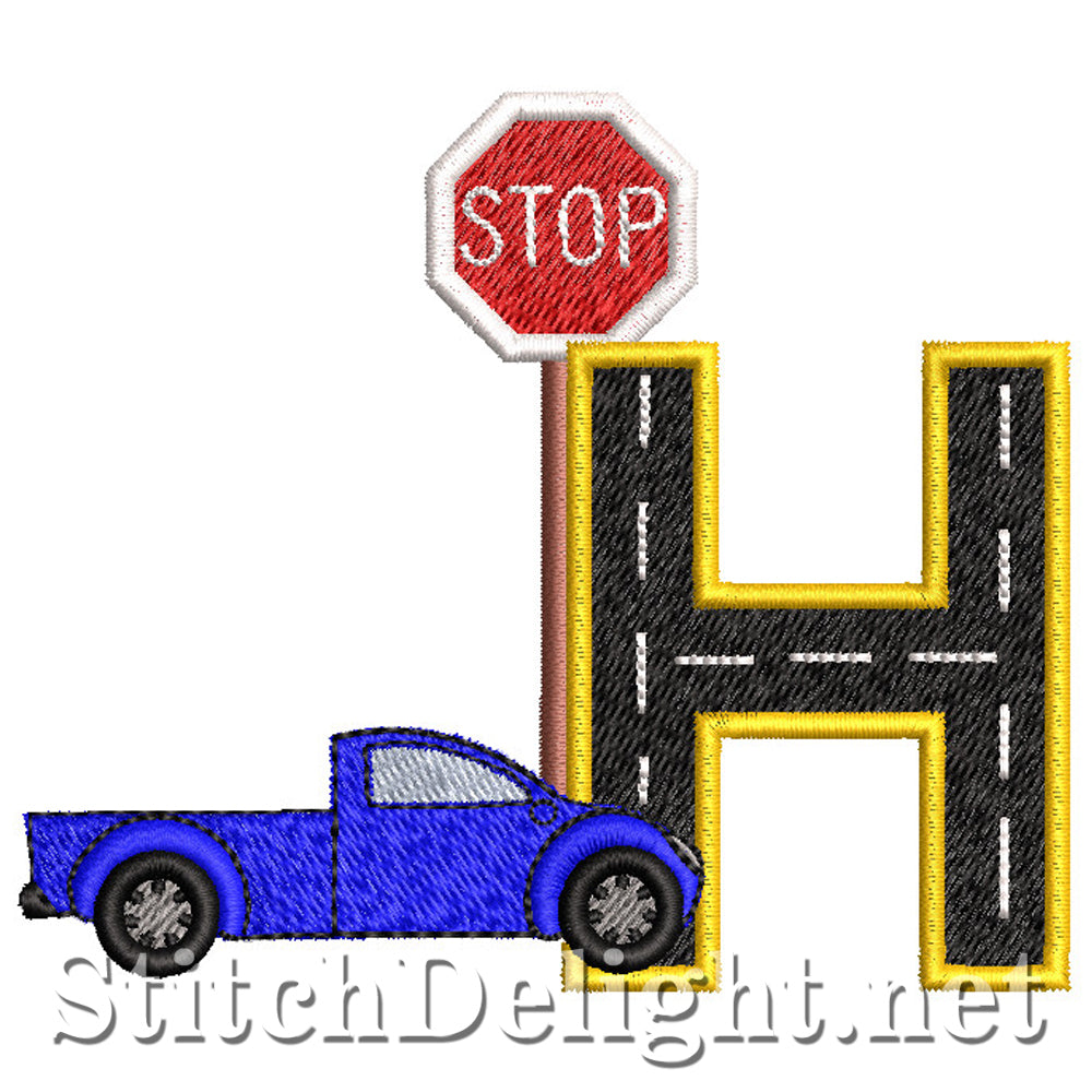 SDS1367 Cars Font H