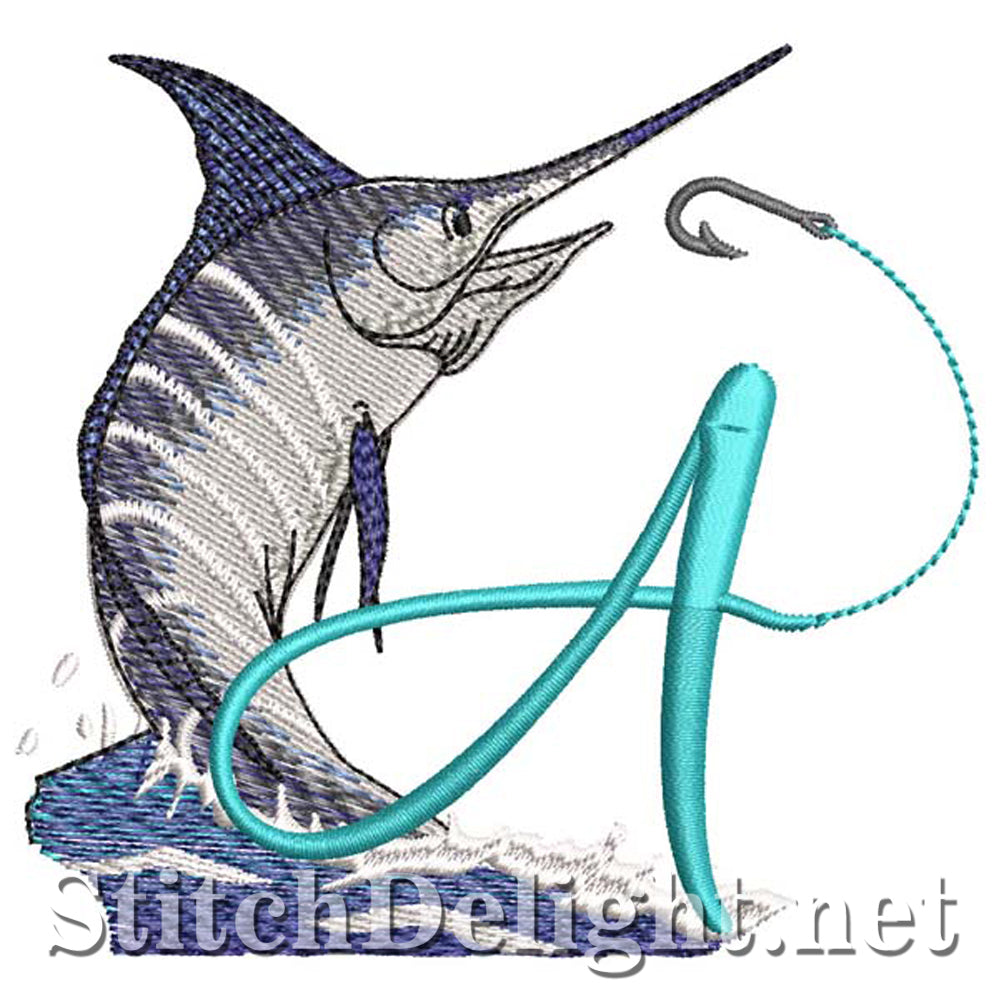 sds1270 Fishing Font A