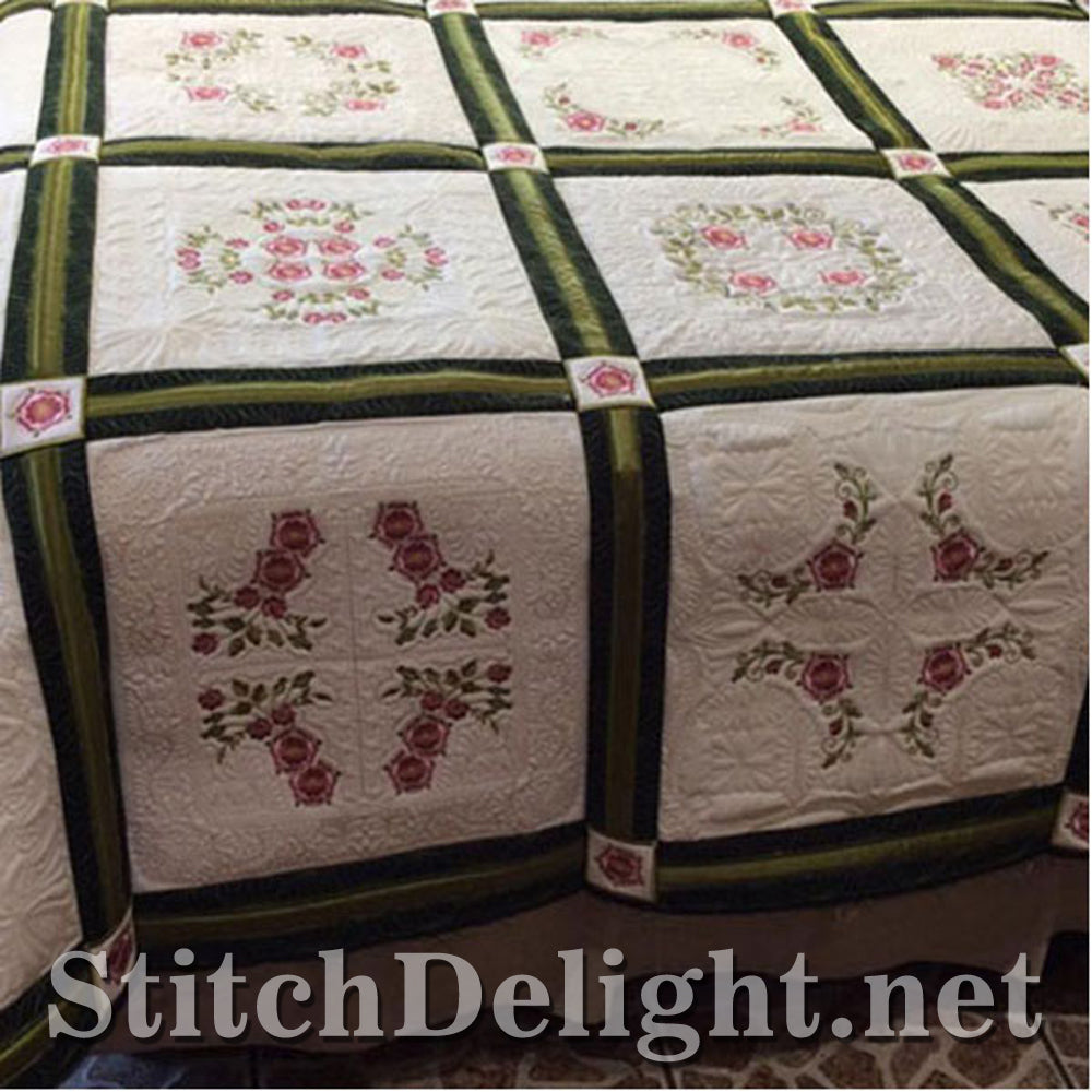 SDS0731 Tudor Rose Sashing 1