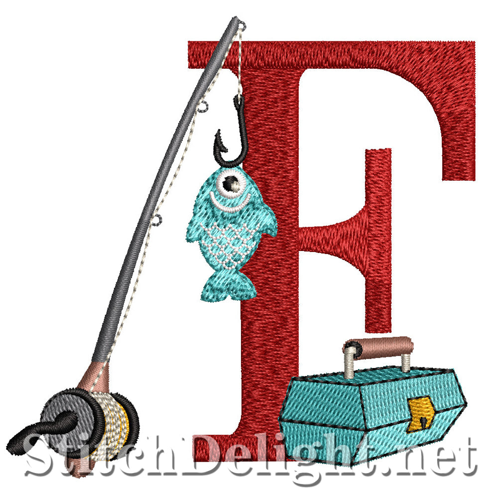 SDS1527 Lets go Fish Font F
