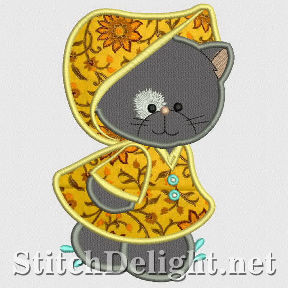 SD1206 Applique Kitty