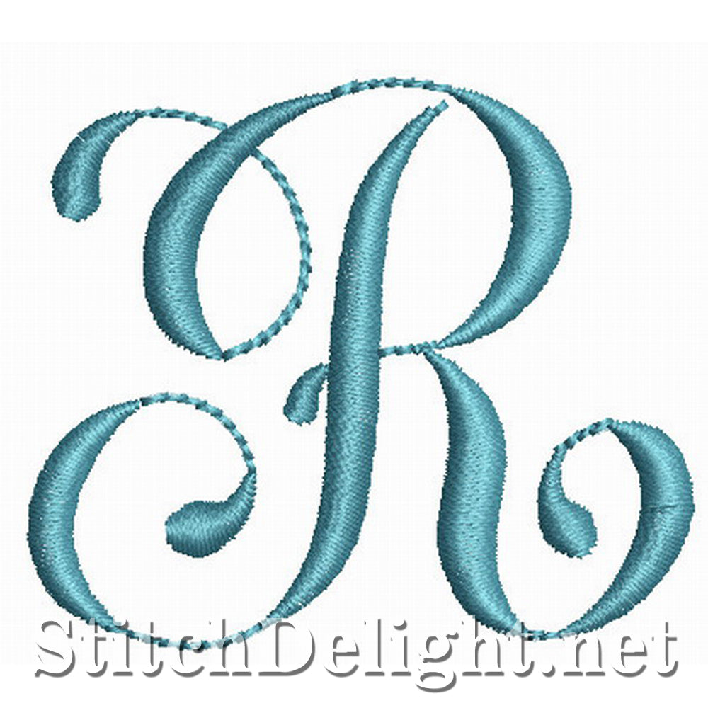 SDS0792 Ribbon Font R