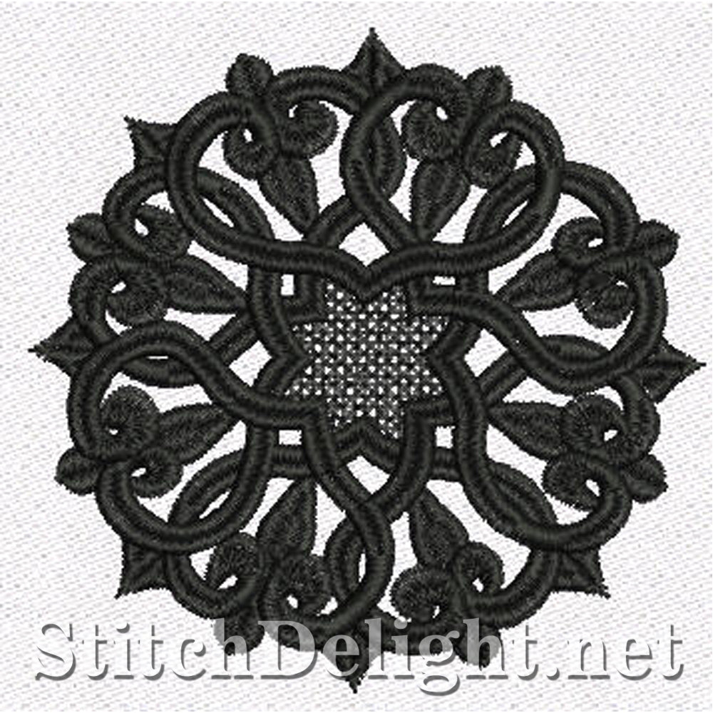 SD0976 Freestanding Lace Coaster 2