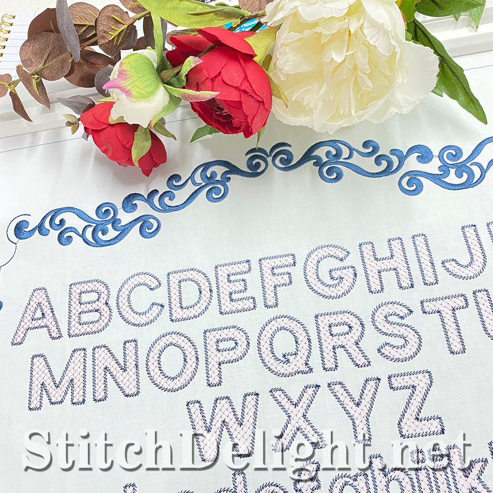 SDS1771 Lacy Block Font