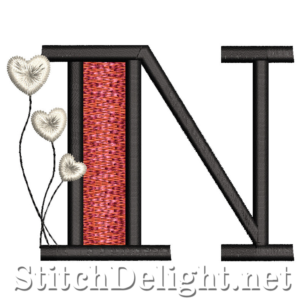 SDS1560 Loving Hearts Font N
