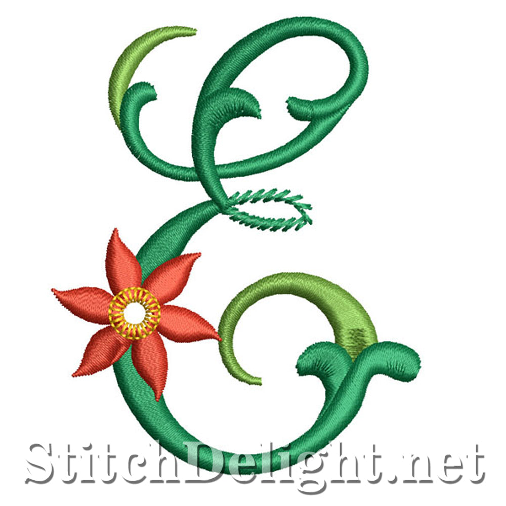 SDS1119 Poinsettia Font E