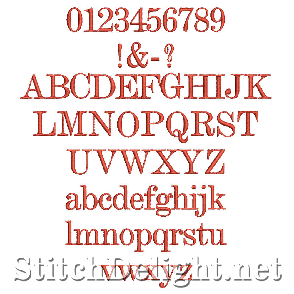 SDS1011 DeVinne-lettertype