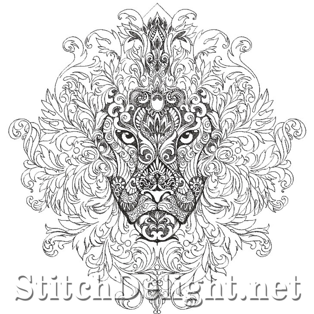 SDQL0072 Lion majestueux